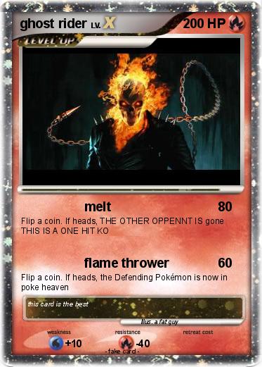 Pokemon ghost rider