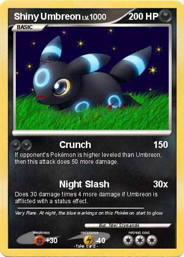 Pokemon Shiny Umbreon
