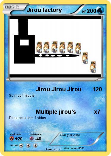 Pokemon Jirou factory