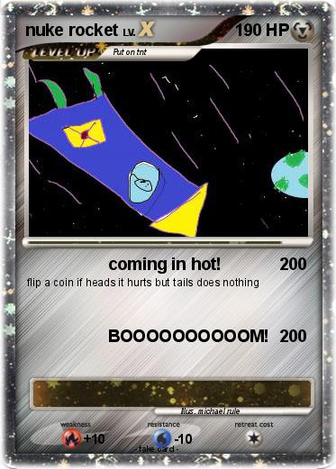 Pokemon nuke rocket