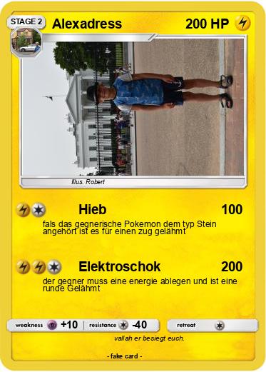 Pokemon Alexadress