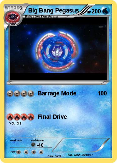 Pokemon Big Bang Pegasus