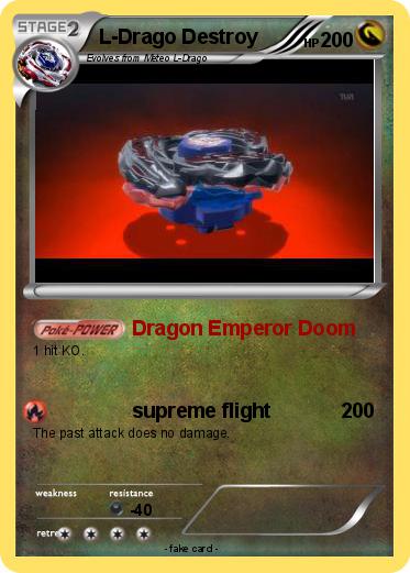 Pokemon L-Drago Destroy