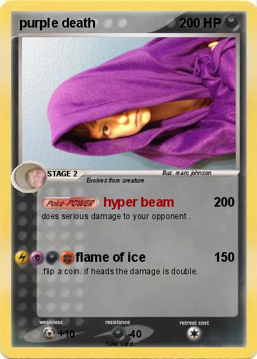 Pokemon purple death