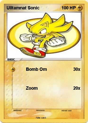 Pokemon Ulltamnat Sonic