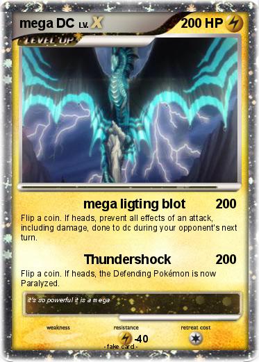 Pokemon mega DC