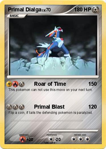 Pokemon Primal Dialga