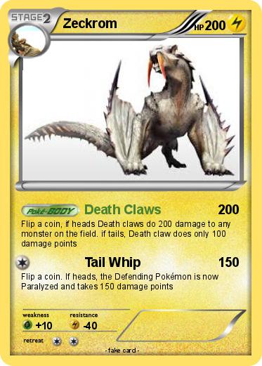 Pokemon Zeckrom