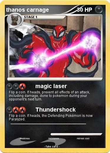 Pokemon thanos carnage
