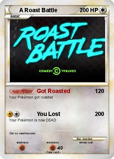 Pokemon A Roast Battle