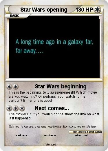 Pokemon Star Wars opening