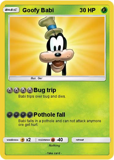 Pokemon Goofy Babi