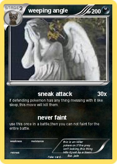 Pokemon weeping angle