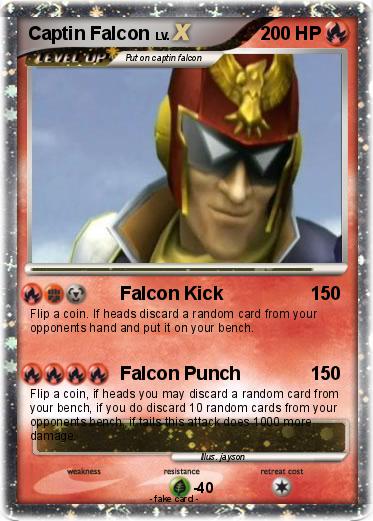 Pokemon Captin Falcon