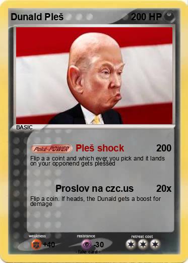 Pokemon Dunald Pleš