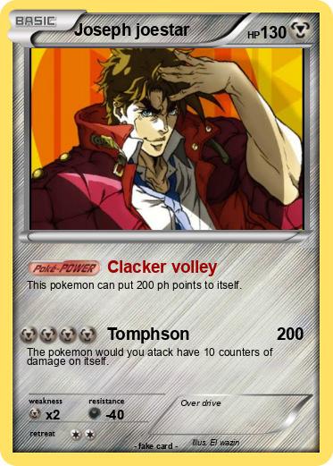Pokemon Joseph joestar