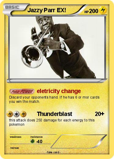 Pokemon Jazzy Parr EX!