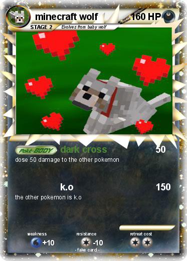 Pokemon minecraft wolf