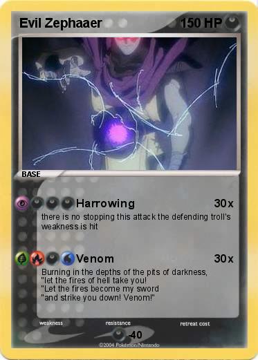 Pokemon Evil Zephaaer