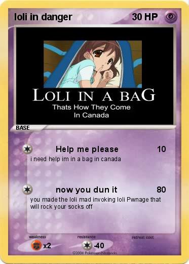 Pokemon loli in danger