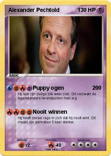 Pokemon Alexander Pechtold