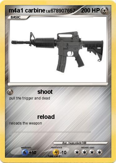 Pokemon m4a1 carbine