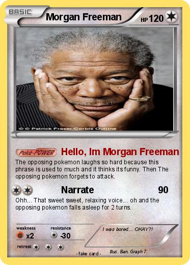 Pokemon Morgan Freeman
