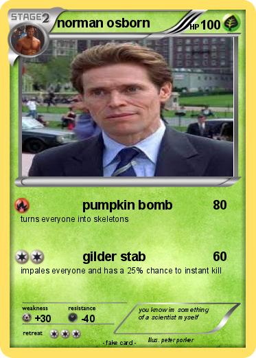 Pokemon norman osborn