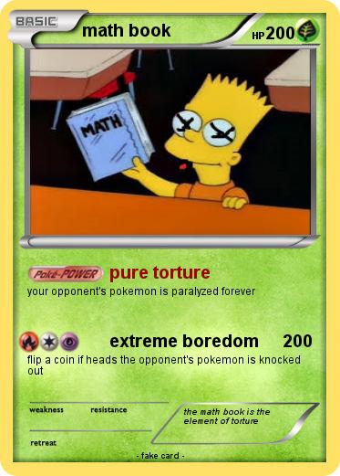 Pokemon math book