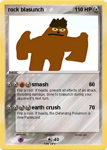 Pokemon rock blasunch