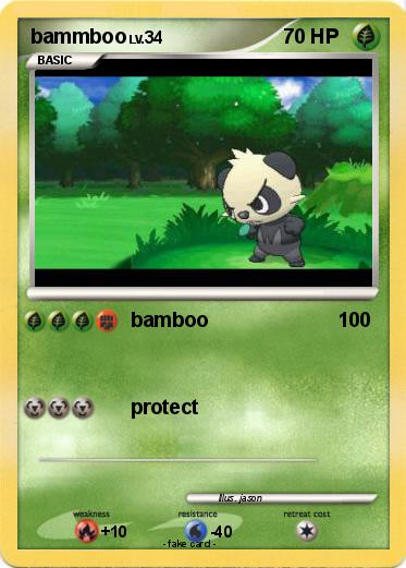 Pokemon bammboo
