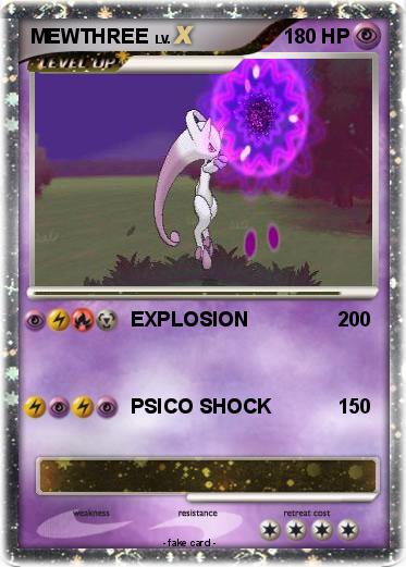 Pokemon MEWTHREE