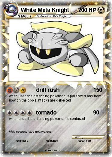 Pokemon White Meta Knight