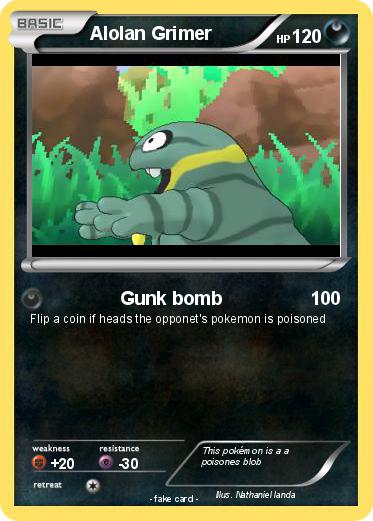 Pokemon Alolan Grimer