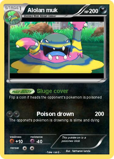 Pokemon Alolan muk