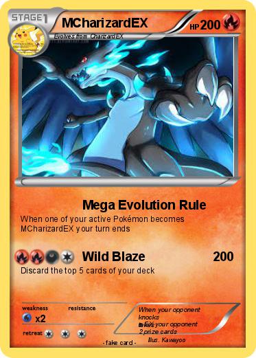 Pokemon MCharizardEX