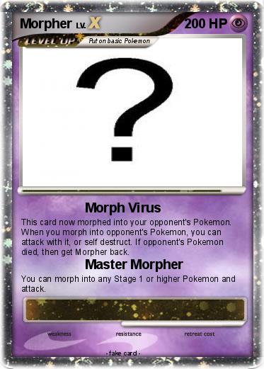 Pokemon Morpher