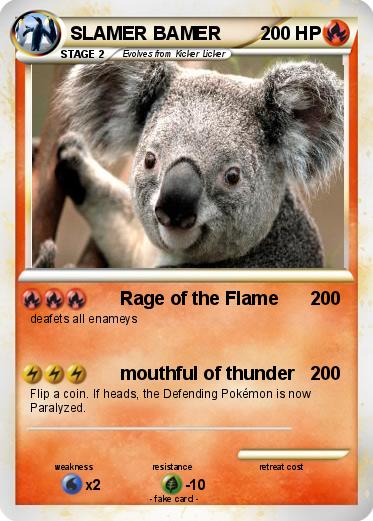 Pokemon SLAMER BAMER