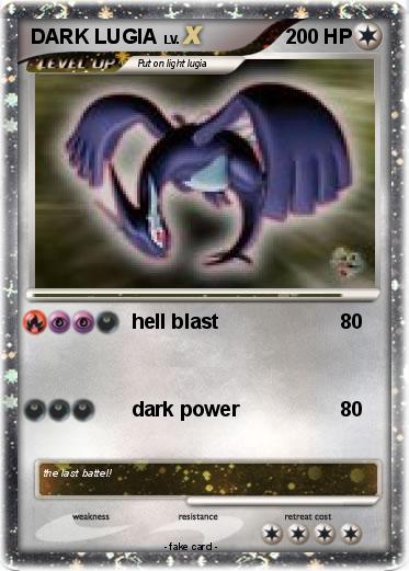 Pokemon DARK LUGIA