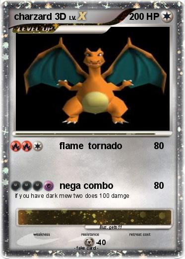 Pokemon charzard 3D