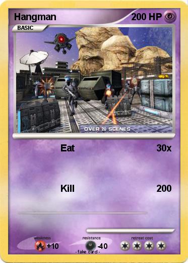 Pokemon Hangman