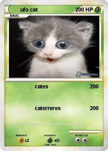 Pokemon ufo cat