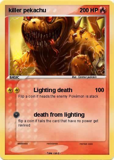 Pokemon killer pekachu