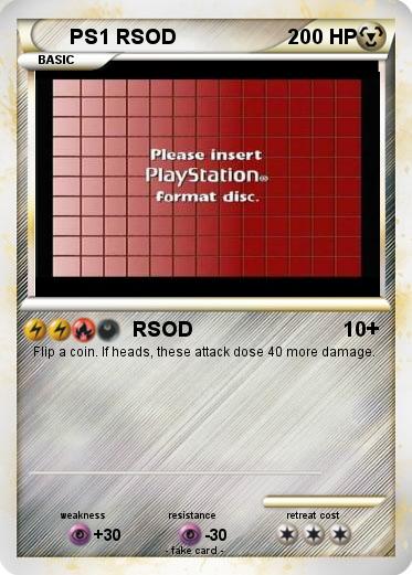 Pokemon PS1 RSOD