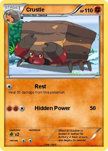 Pokemon Crustle