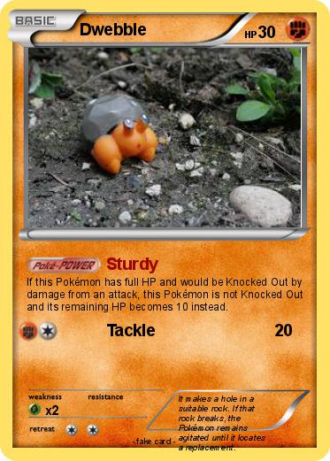 Pokemon Dwebble
