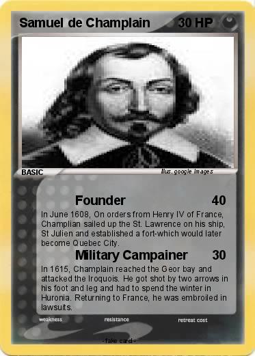 Pokemon Samuel de Champlain