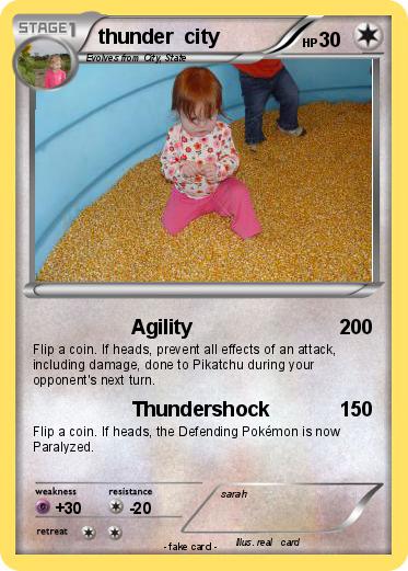 Pokemon thunder  city