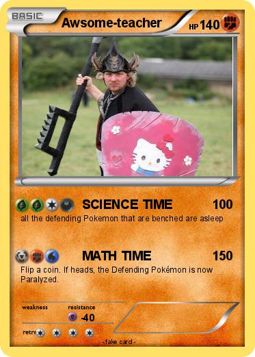 Pokemon Awsome-teacher