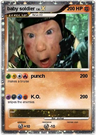 Pokemon baby soldier